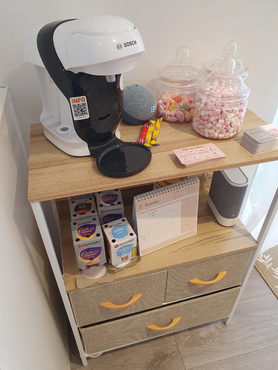 Coffee corner in the studio