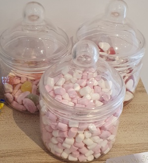 Sweetie jars for clients